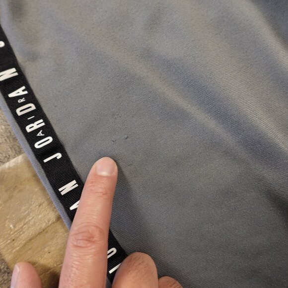 Jordan Air Track Jogger Pants Boys Large 12–13yrs Gray White Athletic - Picture 4 of 12